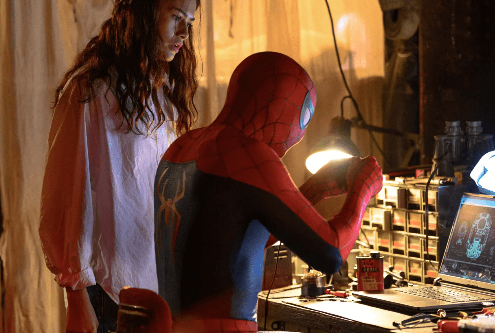 what AI is spiderman using?